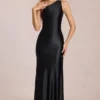 Adelina Ασύμμετρη Ροκέτα με Δέσιμο στην Πλάτη σε Μαύρο
