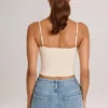 Ailany Modal Scoop-Neck Tank Top σε χρώμα ιβουάρ