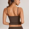 Ailany Modal Scoop-Neck Tank Top σε χρώμα σοκολάτας Ailany Modal Scoop-Neck Tank Top σε χρώμα σοκολάτας