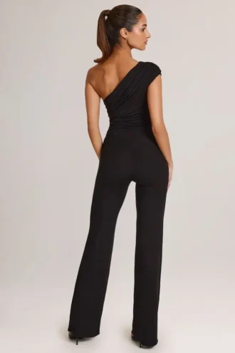 Alouette Modal One-Shoulder Ολόσωμη Φόρμα σε μαύρο