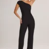 Alouette Modal One-Shoulder Ολόσωμη Φόρμα σε μαύρο Alouette Modal One-Shoulder Ολόσωμη Φόρμα σε μαύρο