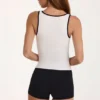 Αμάνικο μπλουζάκι Soft Active σε ιβουάρ