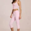 Anessa Mid-Rise Capri Jeans σε ροζ χρώμα Anessa Mid-Rise Capri Jeans σε ροζ χρώμα