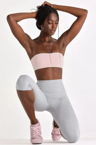 Αθλητικό σουτιέν Bandeau Soft Active σε χρώμα Blush Marl
