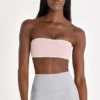 Αθλητικό σουτιέν Bandeau Soft Active σε χρώμα Blush Marl