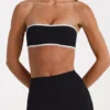 Αθλητικό σουτιέν bandeau Soft Active σε μαύρο χρώμα Αθλητικό σουτιέν bandeau Soft Active σε μαύρο χρώμα