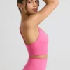 Αθλητικό σουτιέν Define Luxe με V-neck σε έντονο ροζ Αθλητικό σουτιέν Define Luxe με V-neck σε έντονο ροζ