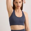 Αθλητικό σουτιέν FlexiRib με πλάτη Racerback σε χρώμα Indigo Slate Αθλητικό σουτιέν FlexiRib με πλάτη Racerback σε χρώμα Indigo Slate