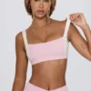 Αθλητικό σουτιέν σε χρώμα Pale Pink Marl Αθλητικό σουτιέν σε χρώμα Pale Pink Marl