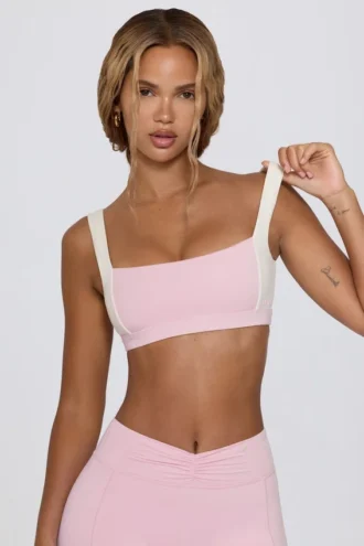 Αθλητικό σουτιέν σε χρώμα Pale Pink Marl