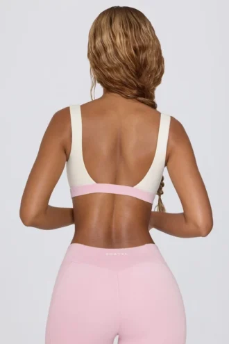 Αθλητικό σουτιέν σε χρώμα Pale Pink Marl
