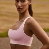 Αθλητικό σουτιέν Soft Active Contrast σε ροζ πούδρα Αθλητικό σουτιέν Soft Active Contrast σε ροζ πούδρα
