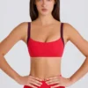 Αθλητικό σουτιέν Soft Active με αντίθεση χρωμάτων σε κόκκινο φράουλα Αθλητικό σουτιέν Soft Active με αντίθεση χρωμάτων σε κόκκινο φράουλα