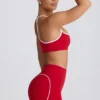 Αθλητικό σουτιέν Soft Active με λαιμόκοψη σε σχήμα καρδιάς σε έντονο κόκκινο Αθλητικό σουτιέν Soft Active με λαιμόκοψη σε σχήμα καρδιάς σε έντονο κόκκινο