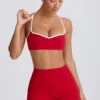 Αθλητικό σουτιέν Soft Active με λαιμόκοψη σε σχήμα καρδιάς σε έντονο κόκκινο Αθλητικό σουτιέν Soft Active με λαιμόκοψη σε σχήμα καρδιάς σε έντονο κόκκινο