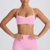 Αθλητικό σουτιέν Soft Active με λαιμόκοψη σε σχήμα καρδιάς σε ροζ χρώμα Αθλητικό σουτιέν Soft Active με λαιμόκοψη σε σχήμα καρδιάς σε ροζ χρώμα