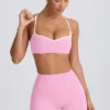 Αθλητικό σουτιέν Soft Active με λαιμόκοψη σε σχήμα καρδιάς σε ροζ χρώμα Αθλητικό σουτιέν Soft Active με λαιμόκοψη σε σχήμα καρδιάς σε ροζ χρώμα