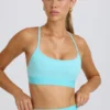 Αθλητικό σουτιέν Soft Active με σταυρωτή πλάτη σε χρώμα Aqua