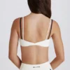 Αθλητικό σουτιέν Soft Active με στριφωτή πλάτη σε χρώμα ιβουάρ