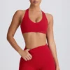 Αθλητικό σουτιέν Soft Active με V-neck σε Hot Red