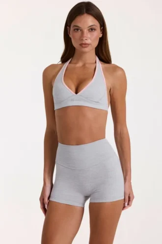 Αθλητικό σουτιέν Soft Active σε γκρι μελανζέ