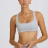 Αθλητικό σουτιέν Soft Active σε γκρι μελανζέ