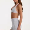 Αθλητικό σουτιέν Soft Active σε γκρι μελανζέ