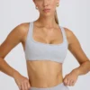 Αθλητικό σουτιέν Soft Active σε γκρι μελανζέ