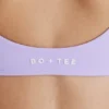 Αθλητικό σουτιέν Soft Active Twist-Front σε λιλά