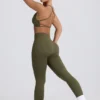 Αθλητικό σουτιέν Super Sculpt χωρίς ραφές και χωρίς πλάτη σε ανοιχτό πράσινο Αθλητικό σουτιέν Super Sculpt χωρίς ραφές και χωρίς πλάτη σε ανοιχτό πράσινο