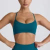Αθλητικό σουτιέν Super Sculpt χωρίς ραφές με σταυρωτή πλάτη σε χρώμα Teal Αθλητικό σουτιέν Super Sculpt χωρίς ραφές με σταυρωτή πλάτη σε χρώμα Teal