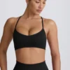 Αθλητικό σουτιέν Super Sculpt Seamless Cross-Back σε μαύρο χρώμα