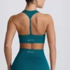 Αθλητικό σουτιέν Super Sculpt Seamless T-Back σε χρώμα Teal Αθλητικό σουτιέν Super Sculpt Seamless T-Back σε χρώμα Teal