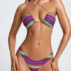 Azure By Oh Polly Μαγιό Micro Cheeky Σλιπ Μπικίνι σε Multi Print Azure By Oh Polly Μαγιό Micro Cheeky Σλιπ Μπικίνι σε Multi Print
