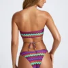Azure By Oh Polly Μαγιό Micro Cheeky Σλιπ Μπικίνι σε Multi Print Azure By Oh Polly Μαγιό Micro Cheeky Σλιπ Μπικίνι σε Multi Print