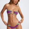 Azure By Oh Polly Μαγιό Micro Cheeky Σλιπ Μπικίνι σε Multi Print Azure By Oh Polly Μαγιό Micro Cheeky Σλιπ Μπικίνι σε Multi Print