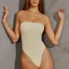 Bandeau Κορμάκι Allegra σε χρώμα ιβουάρ