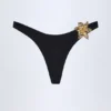 Beqa Hardware-Detail Cheeky Σλιπ Μπικίνι σε μαύρο