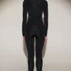 Cassie Embellished Jersey High-Waisted Leggings σε μαύρο Cassie Embellished Jersey High-Waisted Leggings σε μαύρο