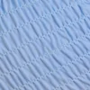 Crinkle Μαγιό Στράπλες μπικίνι μπάντο σε χρώμα Sky Blue Crinkle Μαγιό Στράπλες μπικίνι μπάντο σε χρώμα Sky Blue