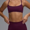 Define Luxe Multiway Open-Back Sports Bra σε χρώμα Grape Define Luxe Multiway Open-Back Sports Bra σε χρώμα Grape