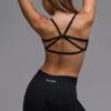 Define Luxe Multiway Open-Back Sports Bra σε μαύρο Define Luxe Multiway Open-Back Sports Bra σε μαύρο