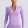 Define Luxe Zip-Up Jacket σε λιλά Define Luxe Zip-Up Jacket σε λιλά