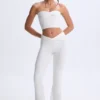 Edie Modal Twist-Front Bandeau Μπλούζα σε λευκό Edie Modal Twist-Front Bandeau Μπλούζα σε λευκό
