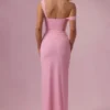 Φόρεμα Naelle Mesh Draped Corset σε ροζ χρώμα Candyfloss
