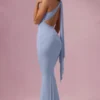 Φόρεμα παρανύμφου Annelise από τζέρσεϊ σε χρώμα Powder Blue Φόρεμα παρανύμφου Annelise από τζέρσεϊ σε χρώμα Powder Blue