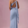 Φόρεμα παρανύμφου Annelise από τζέρσεϊ σε χρώμα Powder Blue Φόρεμα παρανύμφου Annelise από τζέρσεϊ σε χρώμα Powder Blue