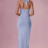 Φόρεμα παρανύμφου Olivette Jersey Corset σε γαλάζιο χρώμα