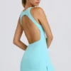 Φορέμα τένις Soft Active με ανοιχτή πλάτη σε χρώμα Aqua Φορέμα τένις Soft Active με ανοιχτή πλάτη σε χρώμα Aqua