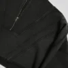 Φούτερ από βαμβακερό τζέρσεϊ με εφέ acid wash, κοντό, σε χρώμα Ash